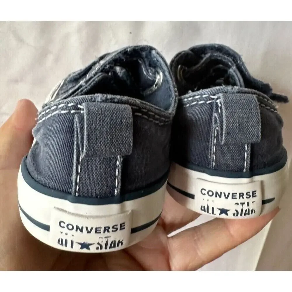 CONVERSE-Chuck Taylor All Star Easy-On Hook and Loop sneaker, Blue/Infant US SZ4